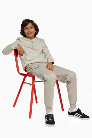 Дитячі штани adidas Messi Junior - бежевий