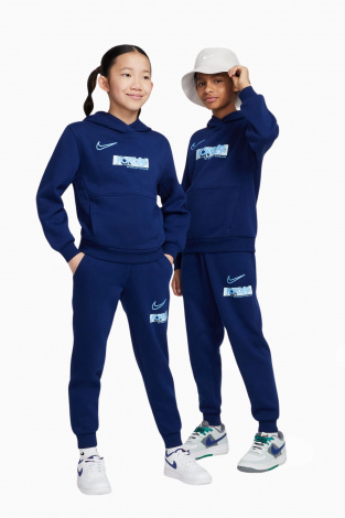 Дитячі штани Nike Erling Haaland Junior - темно-синій