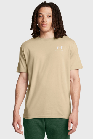 Футболка Ua M Sportstyle Lc Ss 1326799-300 Under Armour L Бежевый