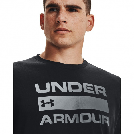 Футболка Under Armour TEAM ISSUE WORDMARK чорна 1329582-001