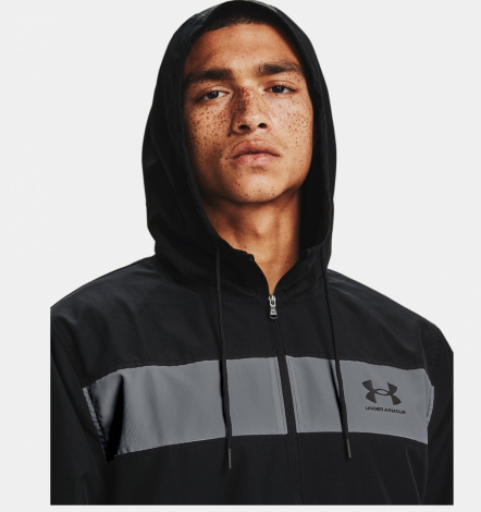 Ветровка Sportstyle Windbreaker 1361621-001 Under Armour L Черный