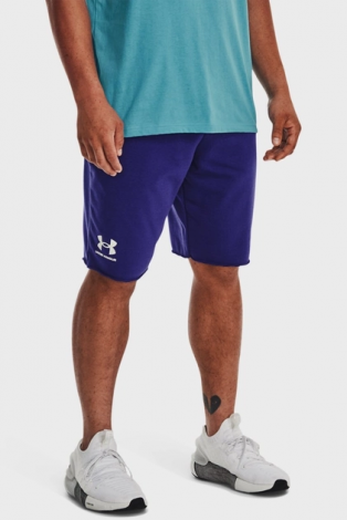 Шорты Ua Rival Terry Short 1361631-468 Under Armour 3Xl Синий