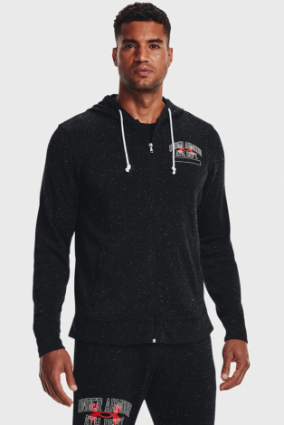 Джемпер Ua Rival Try Athlc Dep Fz Hd 1370355-001 Under Armour L Чорний