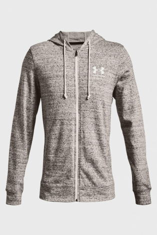 Толстовка Ua Rival Terry Lc Fz 1370409-112 Under Armour M Сірий