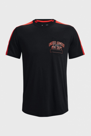 Футболка Ua Athletic Dept Pocket Tee 1370979-001 Under Armour L Черный