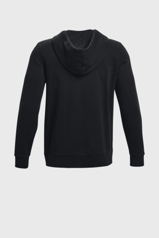 Худі Ua Essential Fleece Fz Hood 1373881-001 Under Armour M Чорний