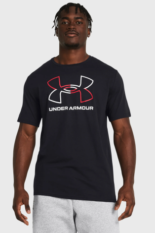 Футболка Ua Gl Foundation Update Ss 1382915-001 Under Armour 3Xl Черный