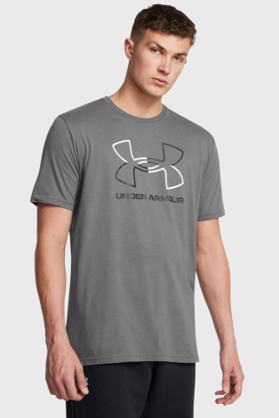 Футболка Ua Gl Foundation Update Ss 1382915-028 Under Armour L Темно-Серый