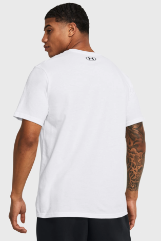 Футболка Ua Gl Foundation Update Ss 1382915-100 Under Armour 3Xl Белый