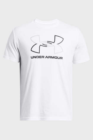 Футболка Ua Gl Foundation Update Ss 1382915-100 Under Armour 3Xl Белый