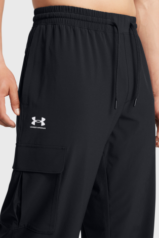 Штаны Спортивные Ua Vibe Woven Cargo Pants 1386558-001 Under Armour L Черный