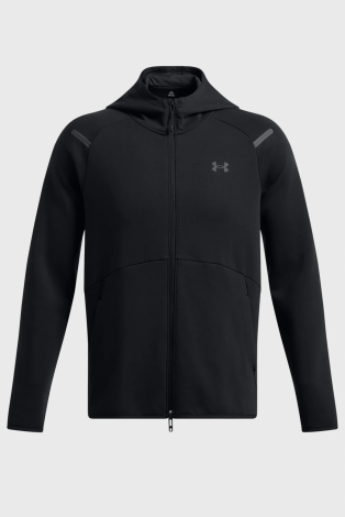 Худи Ua Unstoppable Flc Fz Hd Eu 1389352-001 Under Armour L Черный