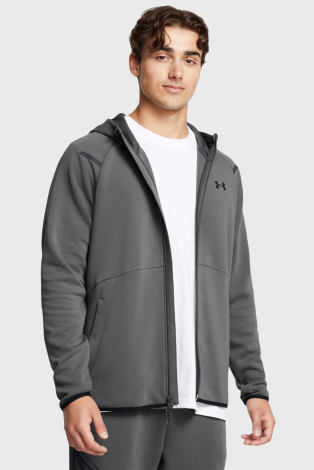 Худі Ua Unstoppable Flc Fz Hd Eu 1389352-025 Under Armour L Сірий