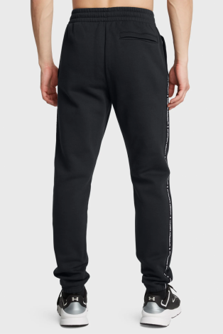 Штаны Спортивные Ua Icon Fleece Jgr Taping 1389358-001 Under Armour Xl Черный
