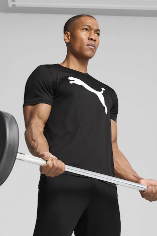 Футболка M Tad Ess Solid Cat Tee Cf 52592101 Puma L Черный