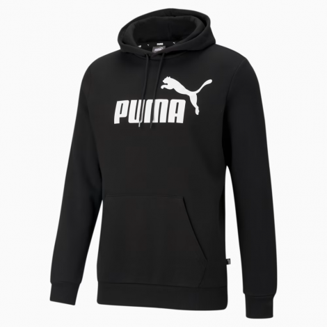 Толстовка Ess Big Logo Hoodie 58668601 Puma S Черный