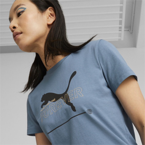 Футболка Ess Better Tee 67330117 Puma Xs Голубой