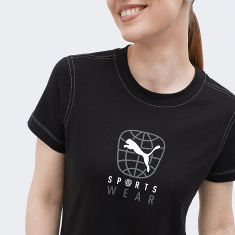 Футболка Better Sportswear Tee 67900601 Puma M Черный