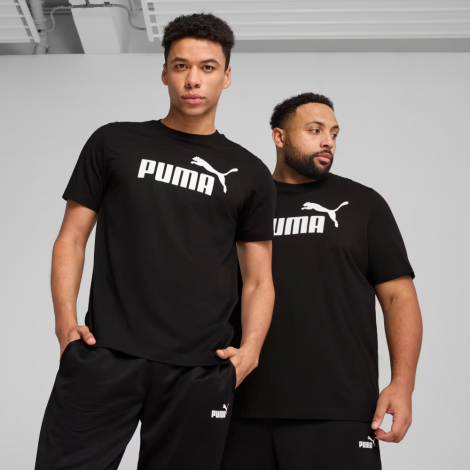 Футболка Ess No. 1 Logo Tee 68253201 Puma 3Xl Черный