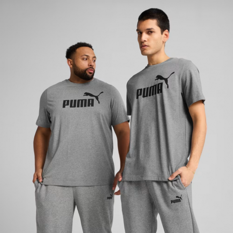 Футболка Ess No. 1 Logo Tee 68253203 Puma L Серый