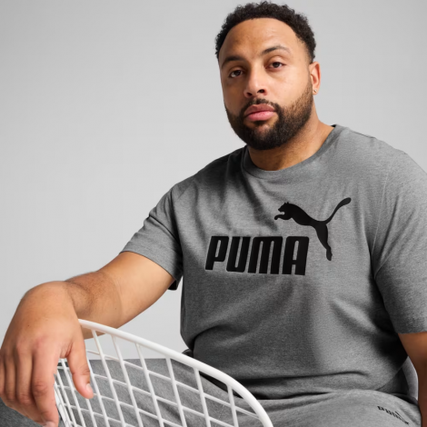 Футболка Ess No. 1 Logo Tee 68253203 Puma L Серый