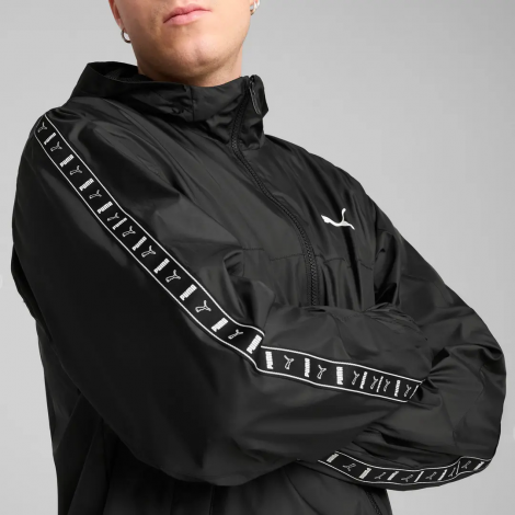 Вітровка Ess Tape Windbreaker 68462901 Puma L Чорний