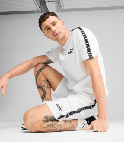 Футболка Puma ESSENTIALS TAPE біла 68467402