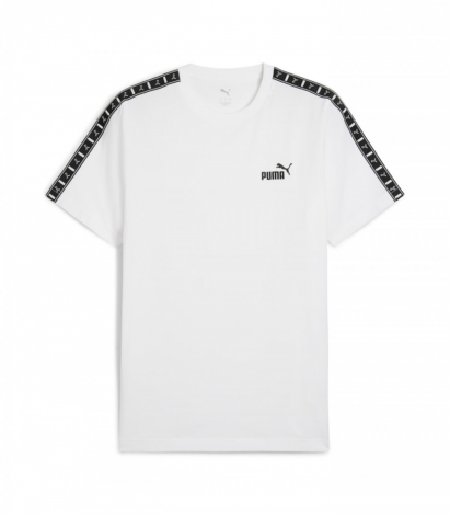Футболка Puma ESSENTIALS TAPE біла 68467402
