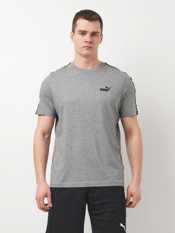 Футболка Ess Tape Tee 68467403 Puma 3Xl Серый