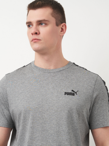Футболка Ess Tape Tee 68467403 Puma 3Xl Серый
