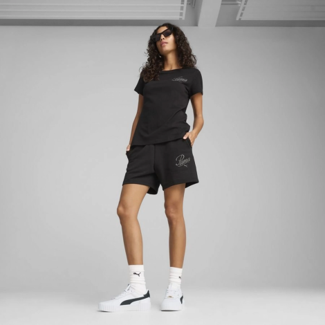 Футболка Script Tee 68498201 Puma L Черный