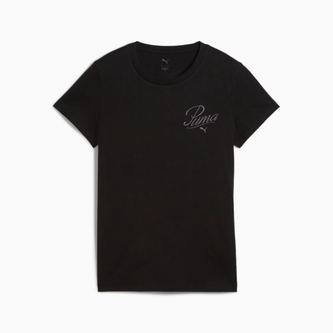 Футболка Script Tee 68498201 Puma L Черный