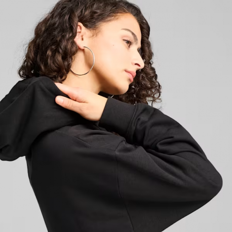 Толстовка Script Comfort Hoodie 68498301 Puma L Черный