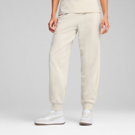 Брюки Спортивные Script Comfort Sweatpants 68498587 Puma L Кремовый