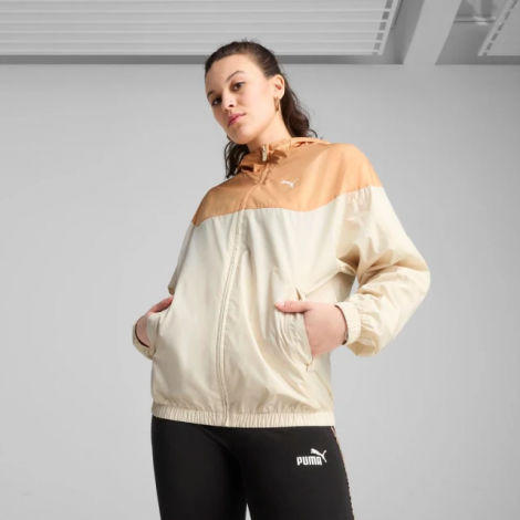 Вітровка Ess Relaxed Windbreaker 68513487 Puma L Бежевий