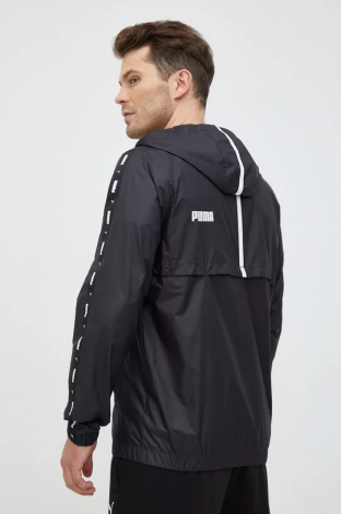 Вітровка Ess+ Tape Windbreaker 84747701 Puma L Чорний