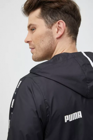 Вітровка Ess+ Tape Windbreaker 84747701 Puma L Чорний