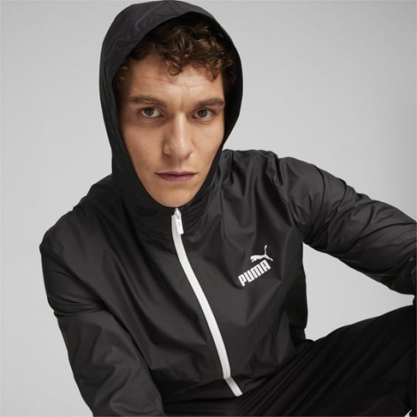 Вітровка Ess Solid Windbreaker 84748452 Puma L Чорний
