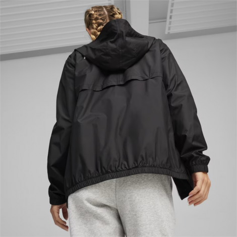Вітровка З Капюшоном Ess Solid Windbreaker 84749452 Puma L Чорний