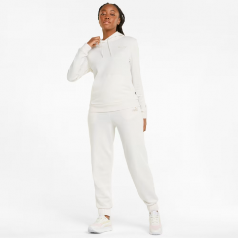 Толстовка Ess+ Embroidery Hoodie 84833299 Puma Xs Белый
