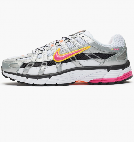 Кросівки жіночі Nike P-6000 біло-червоні BV1021-107