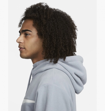 Худі Nike Sherpa Swoosh (Сіре)