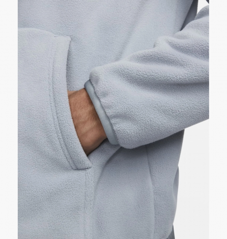 Худі Nike Sherpa Swoosh (Сіре)