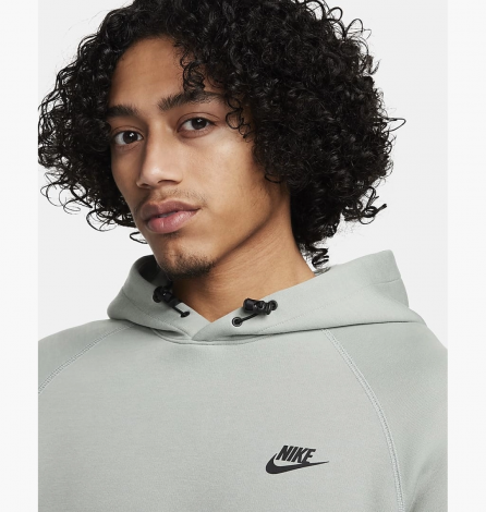 Худі Nike Tech Fleece (Сіро-Зелений)