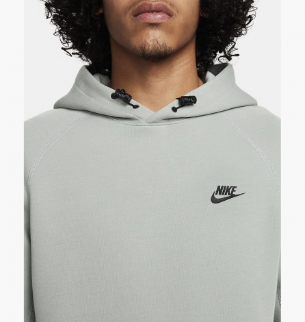 Худі Nike Tech Fleece (Сіро-Зелений)