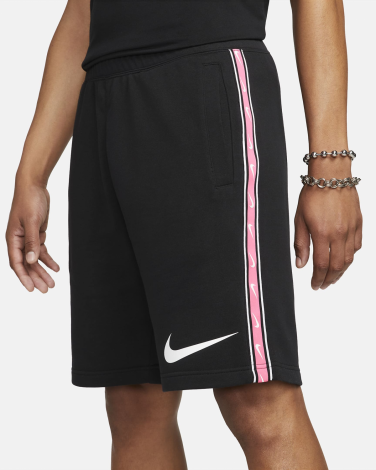 Шорты Спортивные M Nsw Repeat Sw Ft Short Fj5317-010 Nike L Черный