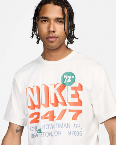 Футболка Nike HYVERSE DRI-FIT UV SHORT-SLEEVE біла FN3988-133