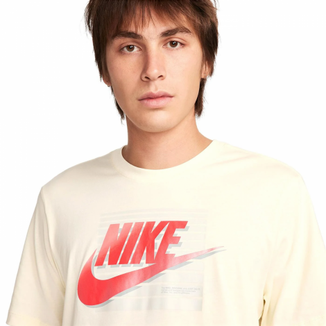 Футболка M Nsw Tee 6Mo Futura Fq7995-113 Nike M Бежевый