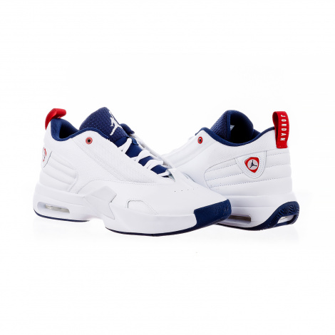 Кросівки Nike JORDAN MAX AURA 6 біло-темно-синьо-червоні FQ8298-100