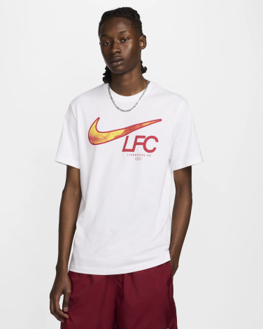 Футболка Lfc M Nk Swoosh Tee Fv8557-100 Nike M Белый
